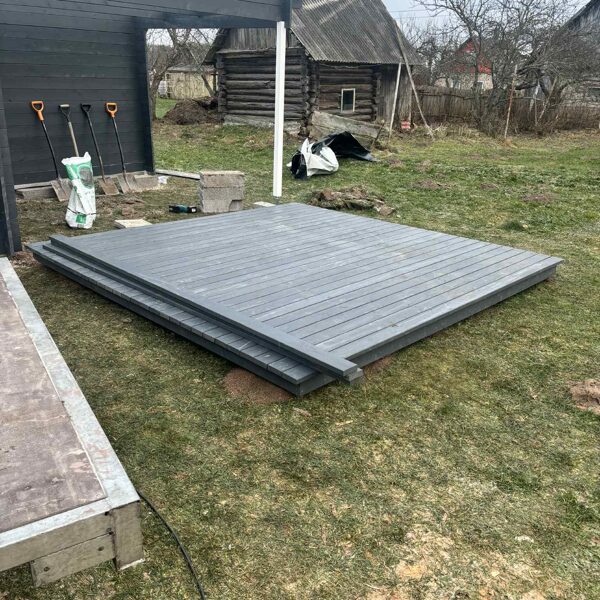 Terassi ehitus Põlvamaal